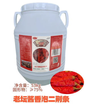 二荆条腌制二荆条软硬都有的用作很多菜系
