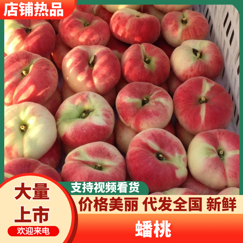山西运城蟠桃毛桃农家自产品质保障量大价优对接商超电商
