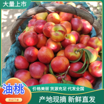 油桃陕西油桃脆甜多汁货源充足提供一条龙服务