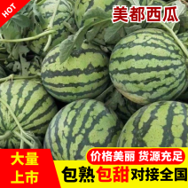 美都头茬麒麟瓜美都西瓜品质保证，价格美丽，种植产地直发