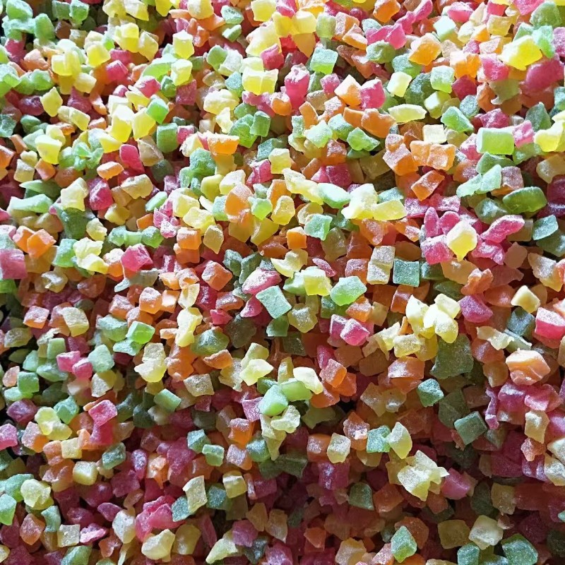 蜜桃干白桃丁水蜜桃果粒果干水果茶量大价优厂家直发