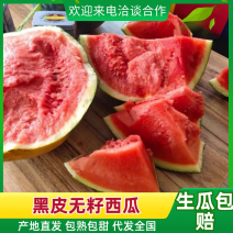 黑无籽西瓜优质货源全国发货产区直供价格实惠充足货源