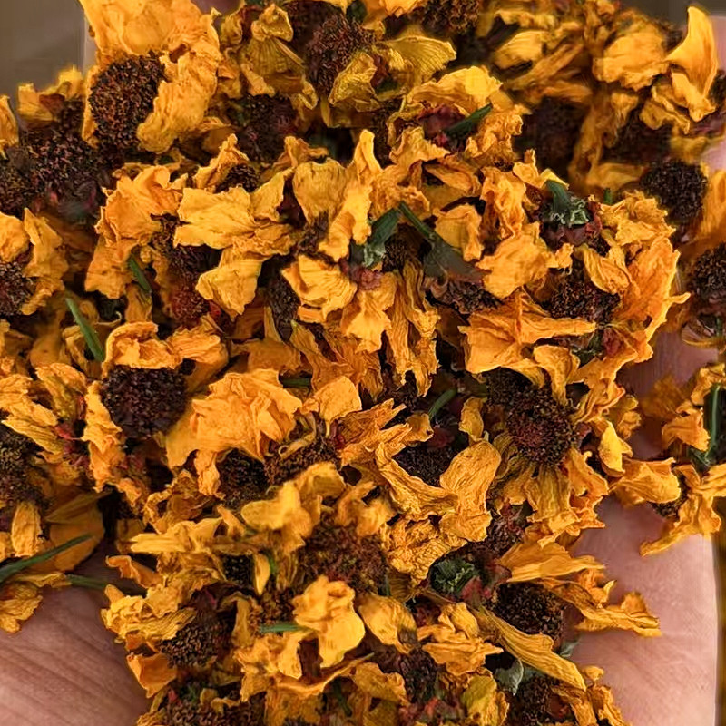 雪菊花干新疆无加工原味代用花草茶泡茶头茬新货包邮产地批发