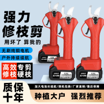 电动修枝剪锂电池剪树剪子大功率新款修枝果树专用剪液晶无线