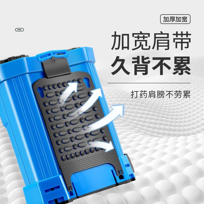 电动喷雾器农用消毒背负式充电新型打药机农药喷洒高压锂电池