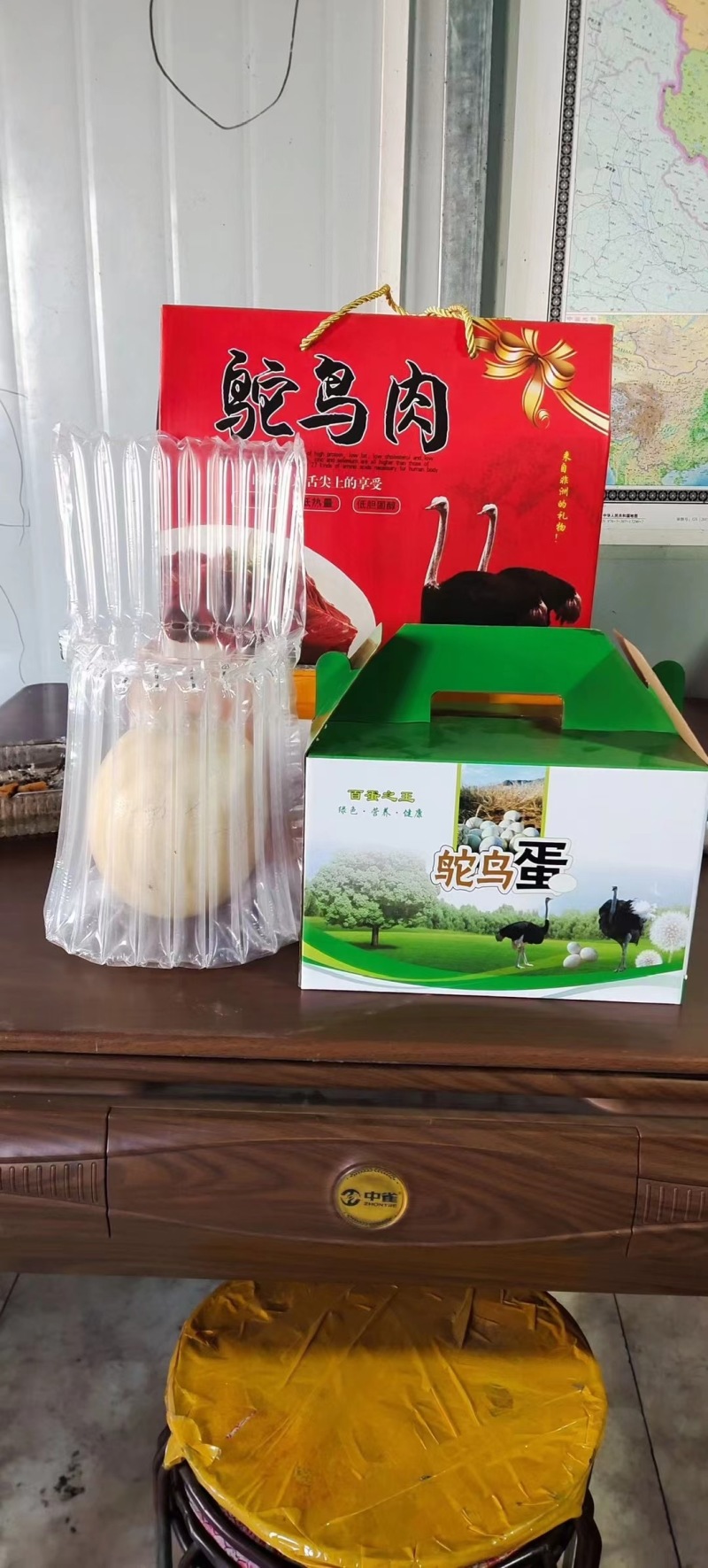 山东济南新鲜鸵鸟蛋，自家养殖，坏单包赔，价格优惠全国发货