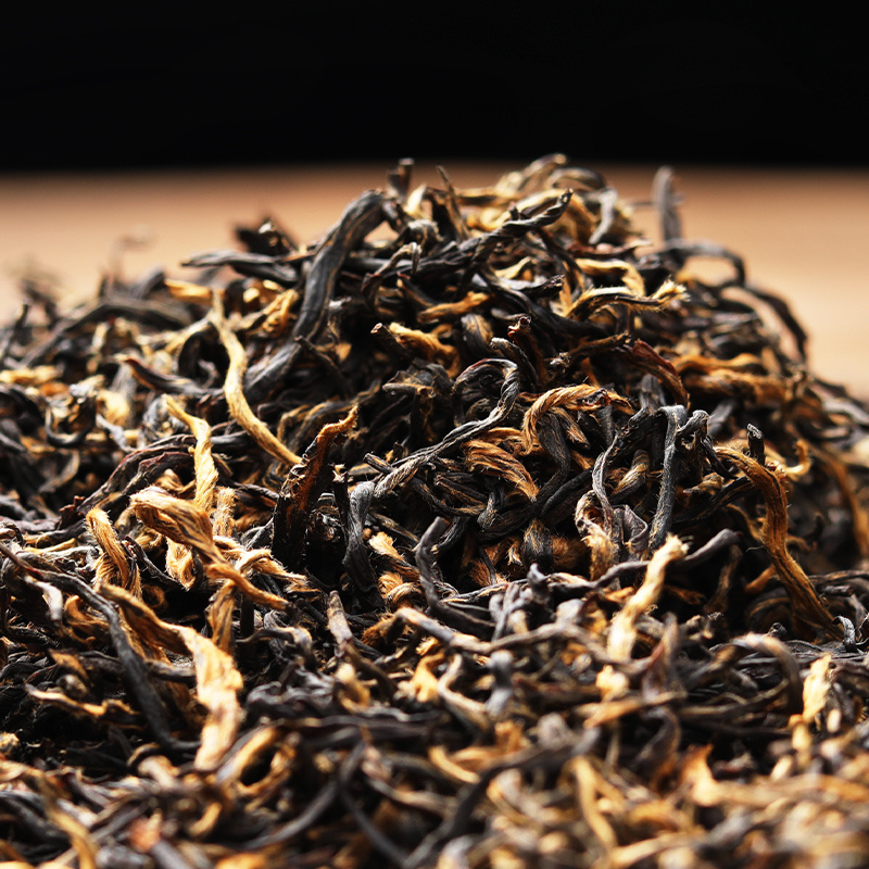 金骏眉红茶礼盒装茶叶特级正宗桐木关红茶金俊眉罐装500克