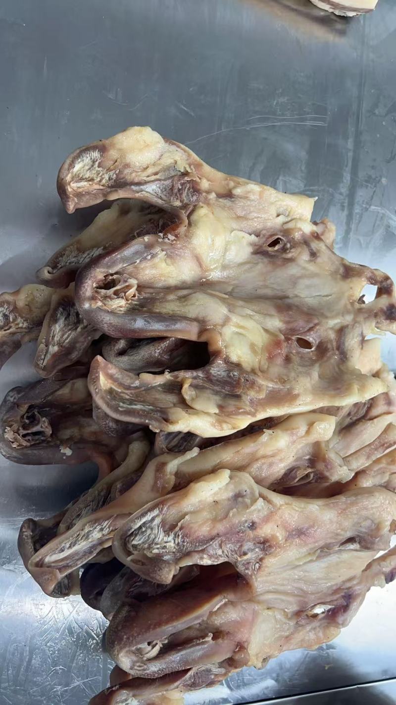 风干咸猪脸皮不带耳朵手工搓盐资质齐全吃的放心家庭用餐饮用常