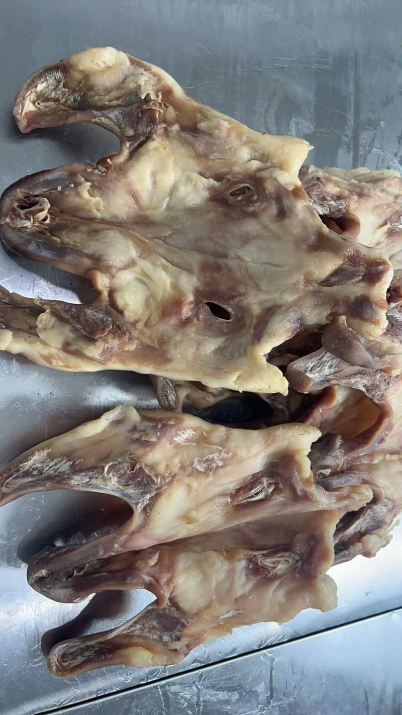风干咸猪脸皮不带耳朵手工搓盐资质齐全吃的放心家庭用餐饮用常