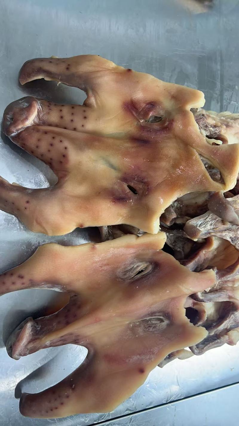 风干咸猪脸皮不带耳朵手工搓盐资质齐全吃的放心家庭用餐饮用常