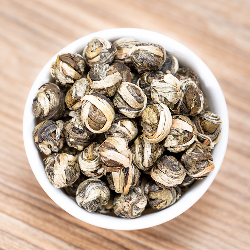 茉莉花茶2026新茶龙珠形茶叶浓香型横县花茶绿茶500g