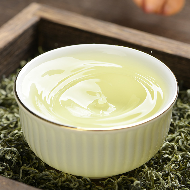 碧螺春绿茶新茶正宗毛尖茶叶明前春茶嫩芽罐装500g