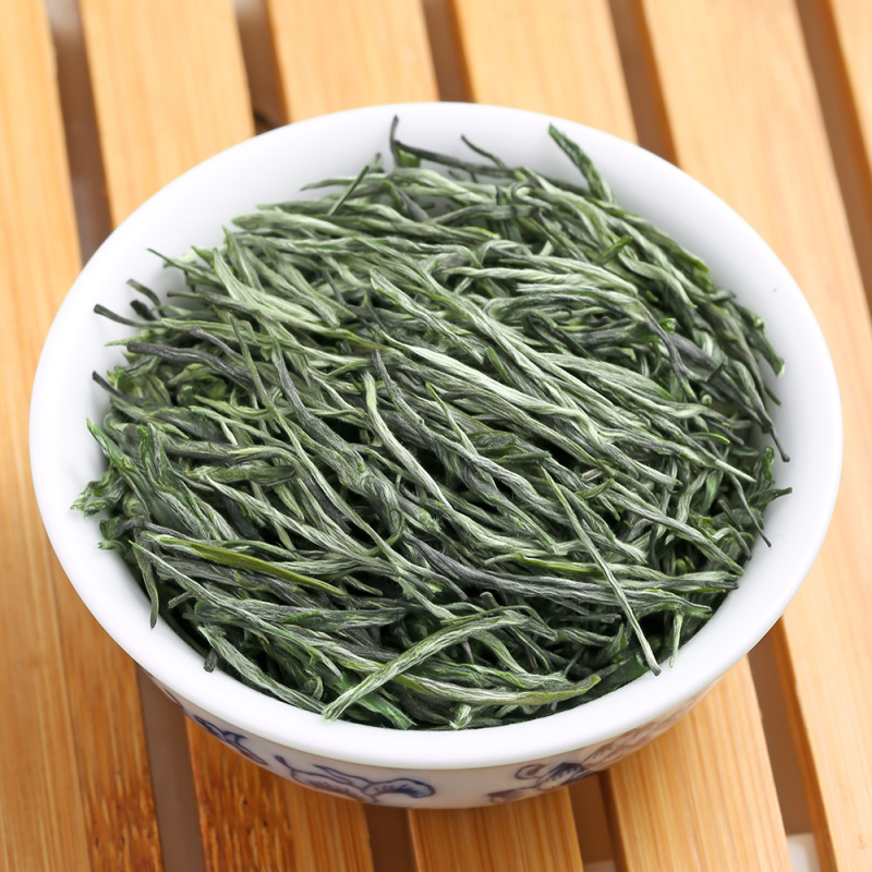 明前毛尖茶新茶浓香型高山绿茶春茶嫩芽茶叶罐装500克