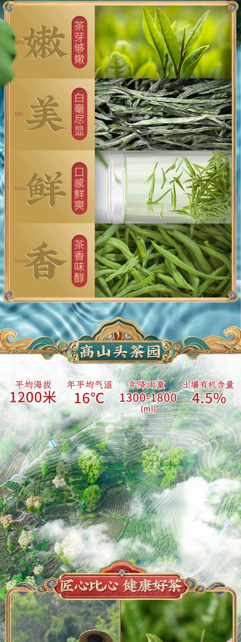 2026毛尖茶叶新茶明前春茶浓香型炒青毛尖绿茶嫩芽茶叶
