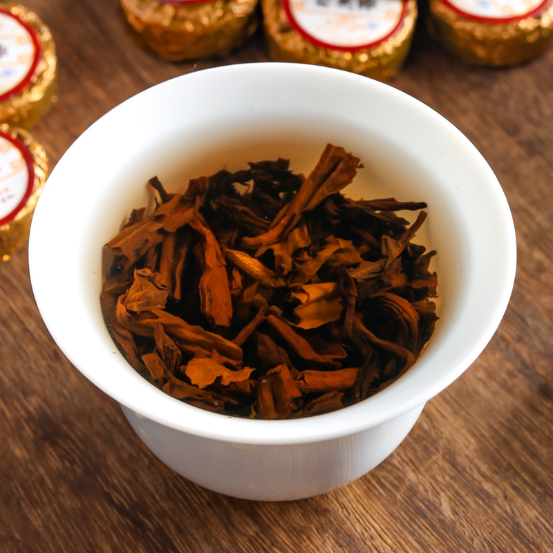 云南勐海普洱茶陈香小金砖迷你小沱茶糯米香普洱熟茶500克
