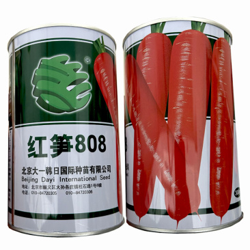 红笋808胡萝卜种子新黑田五寸人参胡萝卜种籽高产北京大一