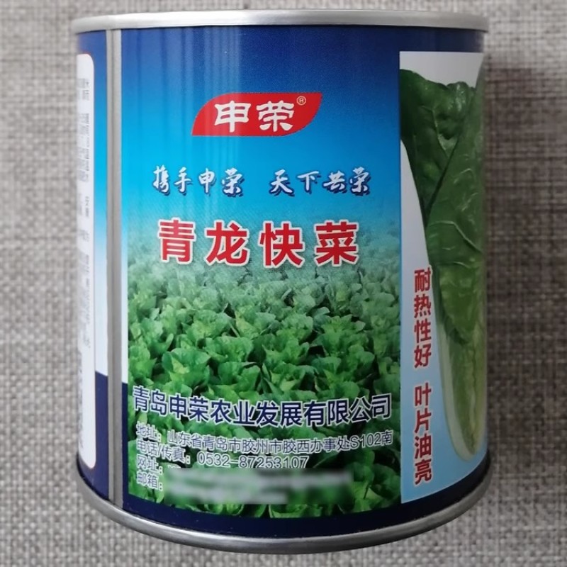 申荣青龙快菜种子速生无茸毛柔软耐热杂交小白菜种子