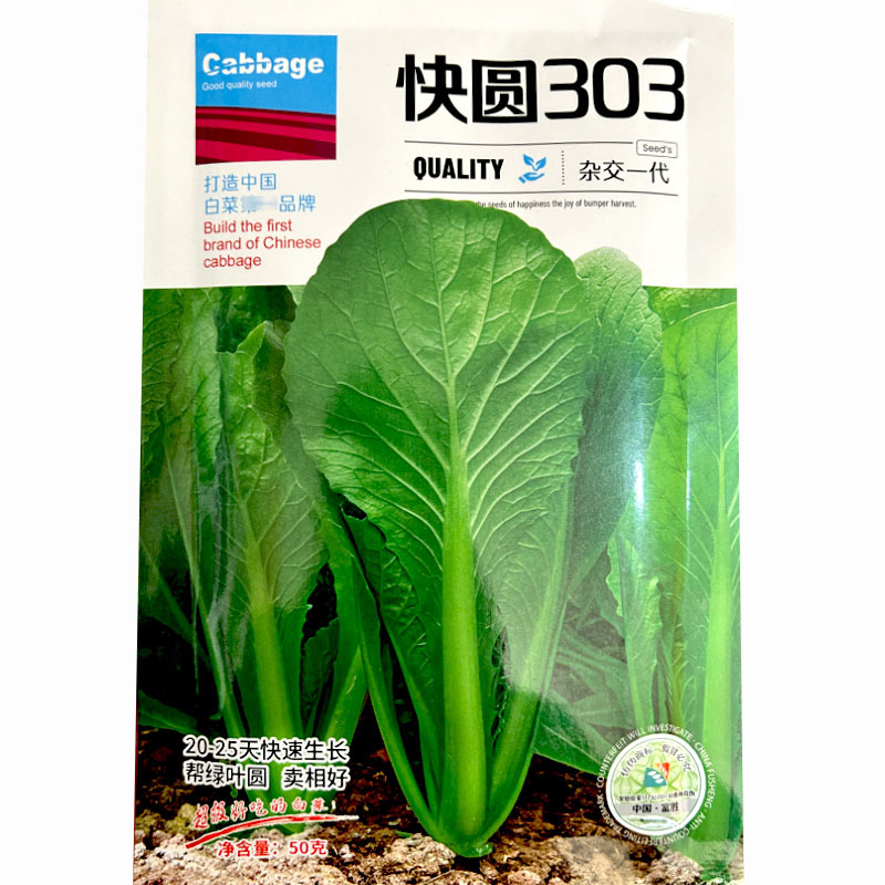 正旺达88小白菜种子青梗小白菜绿帮20天以上可以采收速生