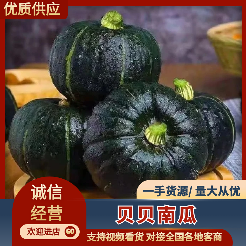 贝贝南瓜品质保证服务周到产地直发价格美丽