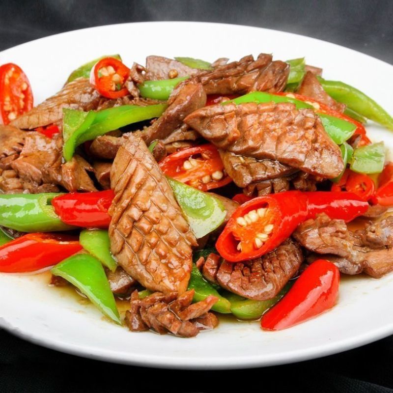 爽脆腰花麦穗腰花爆炒火锅食材多用途
