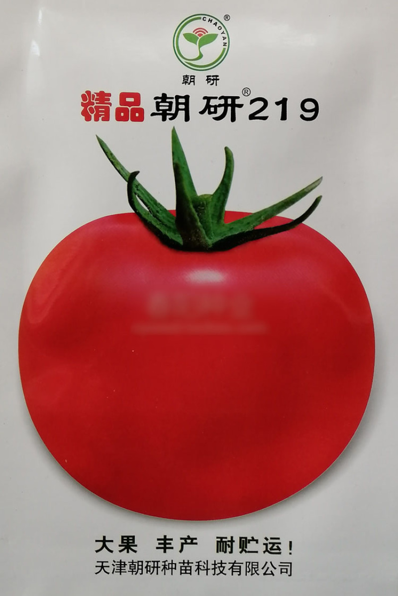 精品朝研219番茄种子提纯复壮果实大硬度高沙瓤粉红果