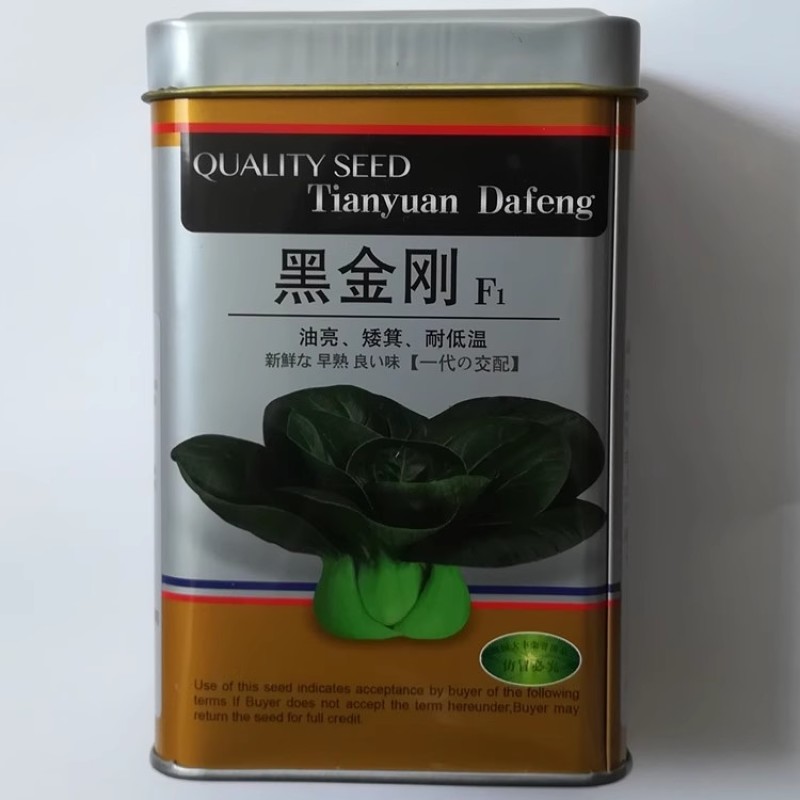 一代杂交靓冠青梗菜种子叶柄青绿四季播蔬菜青菜种子