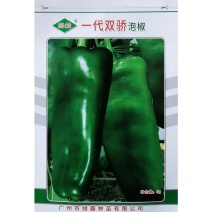 绿霸一代双骄辣椒种子泡椒种籽中原大青椒尖椒微辣牛角椒翠绿