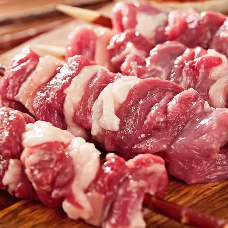 新鲜无骨羊肉5斤山羊肉羔羊肉偏肥散养去骨冷冻新鲜羊肉食材