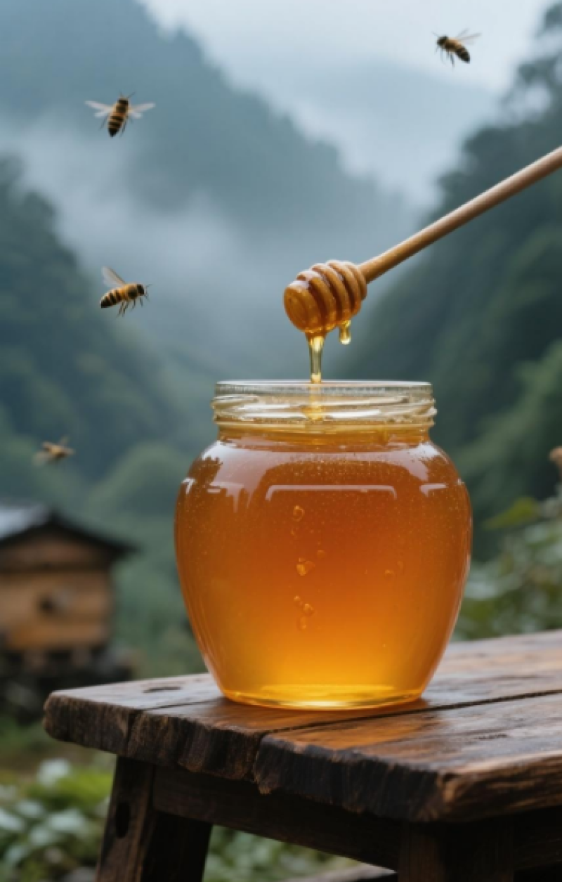 正宗土蜂蜜一手货源量大从优无杂质保证