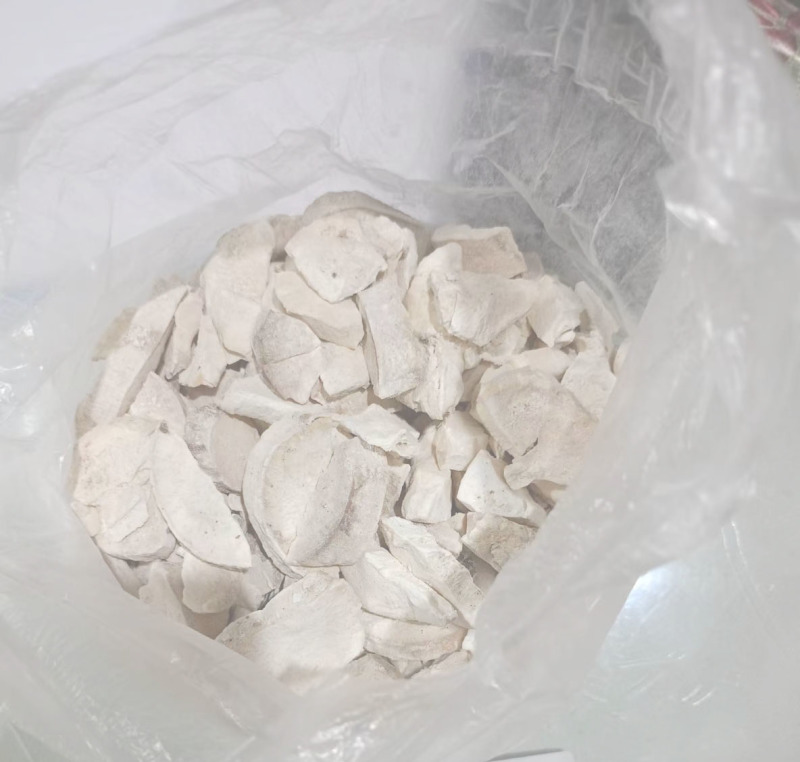 大量的木薯干，木薯片