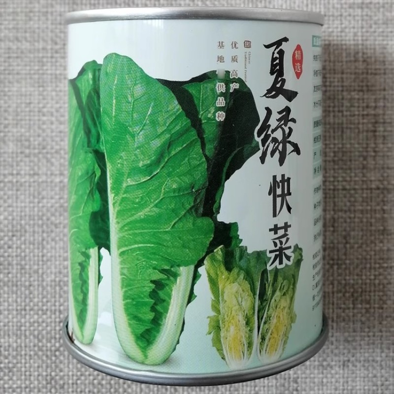 夏绿快菜种子优质高产耐热耐湿早熟杂交白帮小白菜种籽四季