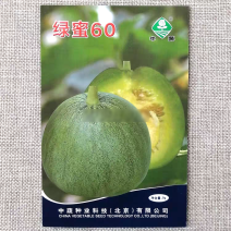 中蔬绿蜜60薄皮甜瓜种子绿宝石甜瓜香瓜种子绿皮绿肉