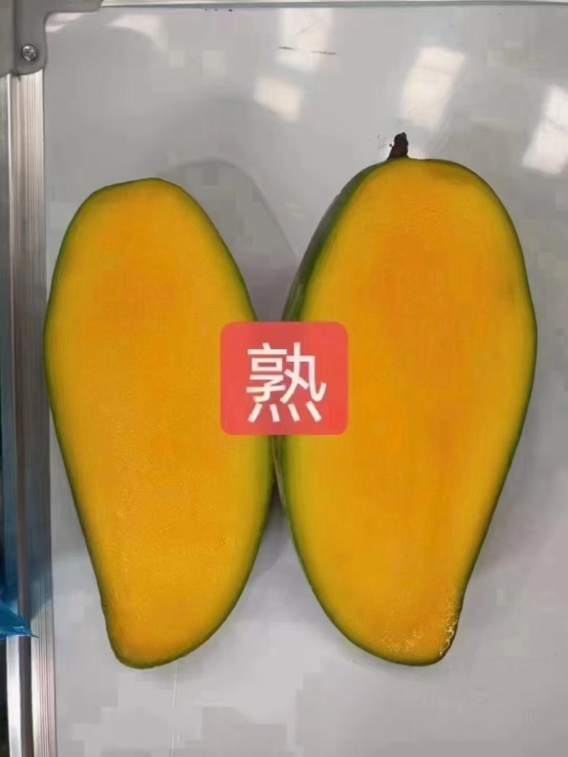 云南一手货源大青芒果对接全国市场新鲜上市量大从优清甜可口