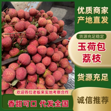 玉荷包荔枝广东荔枝大量现货供应，规格齐全，价格可谈发全国
