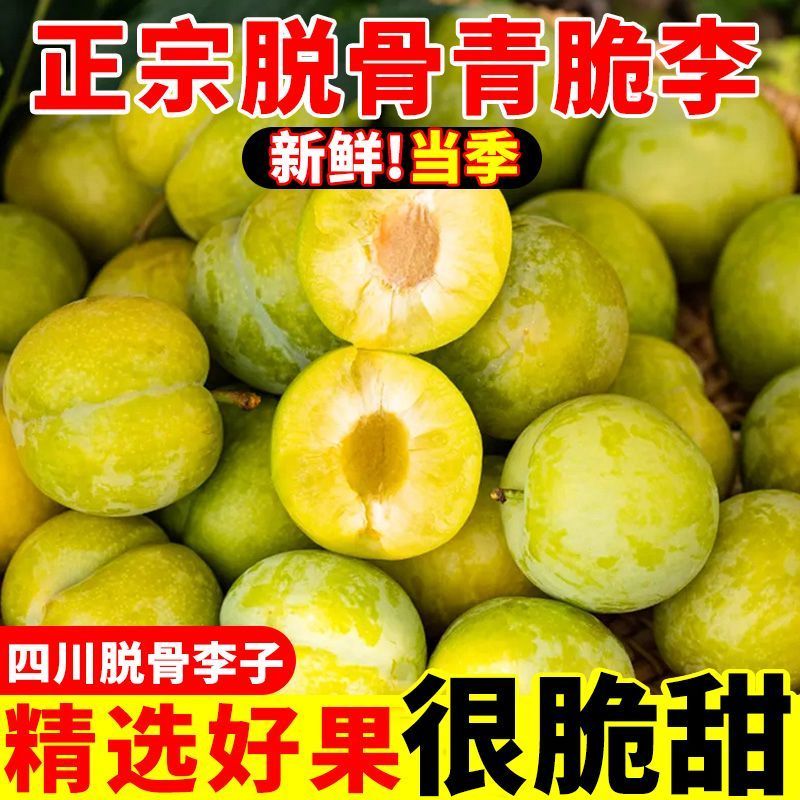 【一件代发】四川清脆脱骨李支持各大电商平台代发