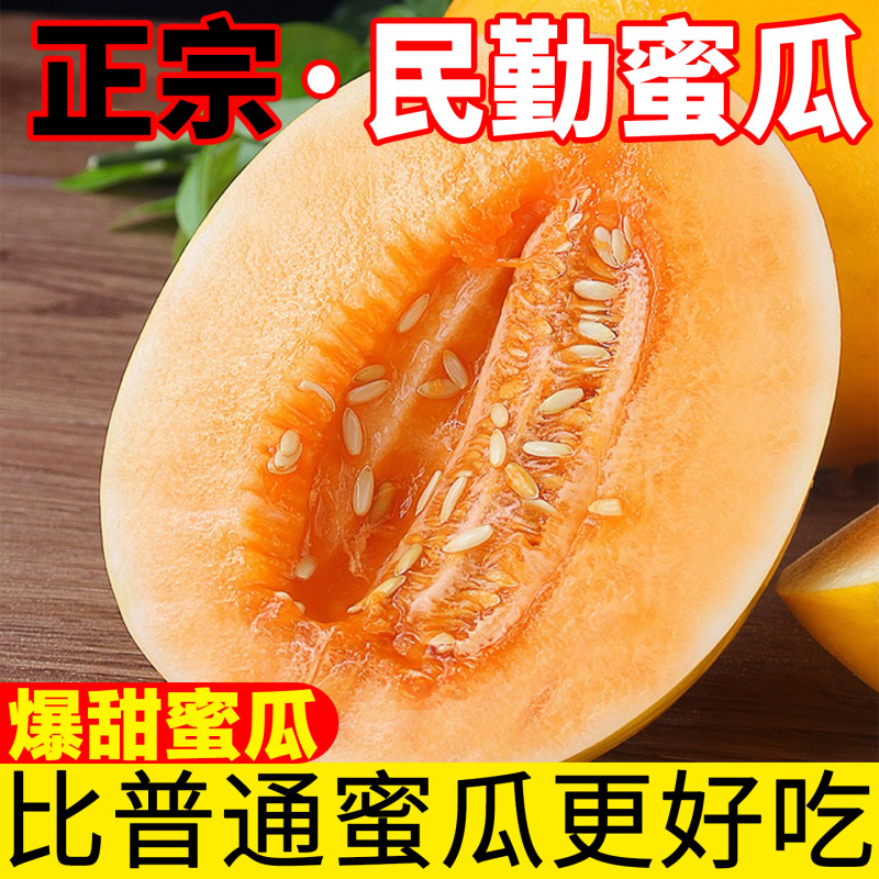 正宗民勤蜜瓜一件代发电商抖音淘宝多多，主播直播带货