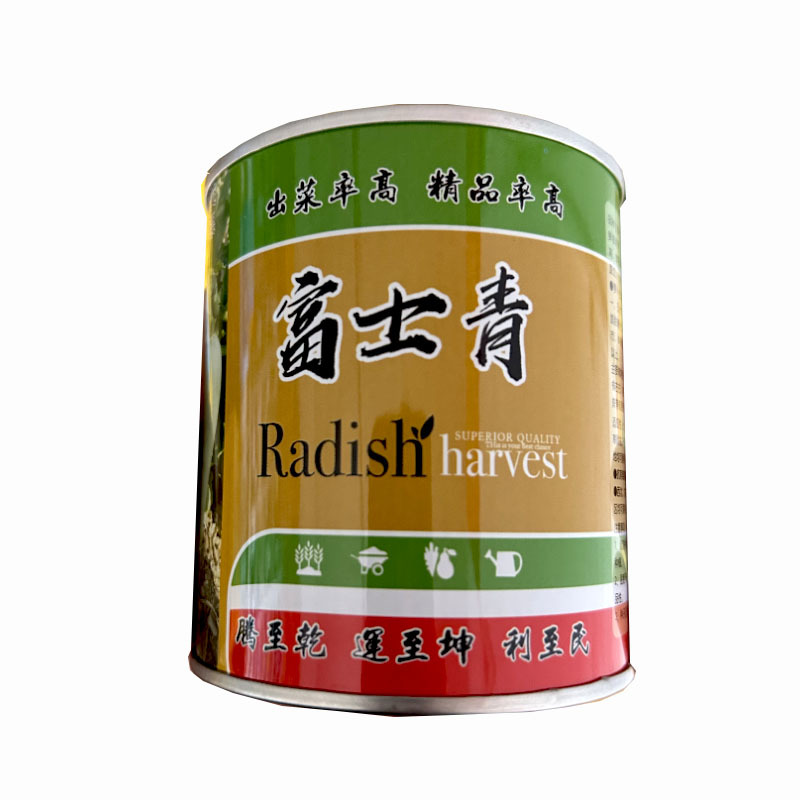 富士青水果青萝卜种子50g三系杂交绿皮绿肉鲜食大田基地