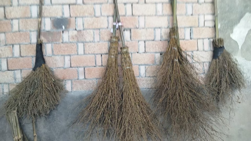 扫帚大量有货诚信经营一手货源可视频看货