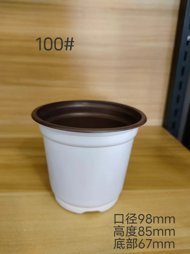 白色花盆材质工艺保障选用PP/pe..........