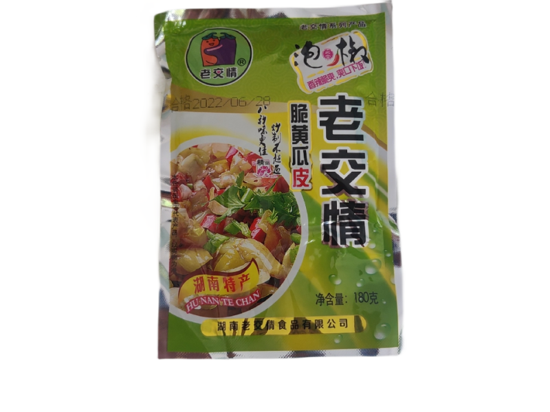 老交情脆黄瓜皮180g/包