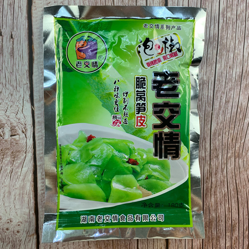 老交情脆黄瓜皮180g/包