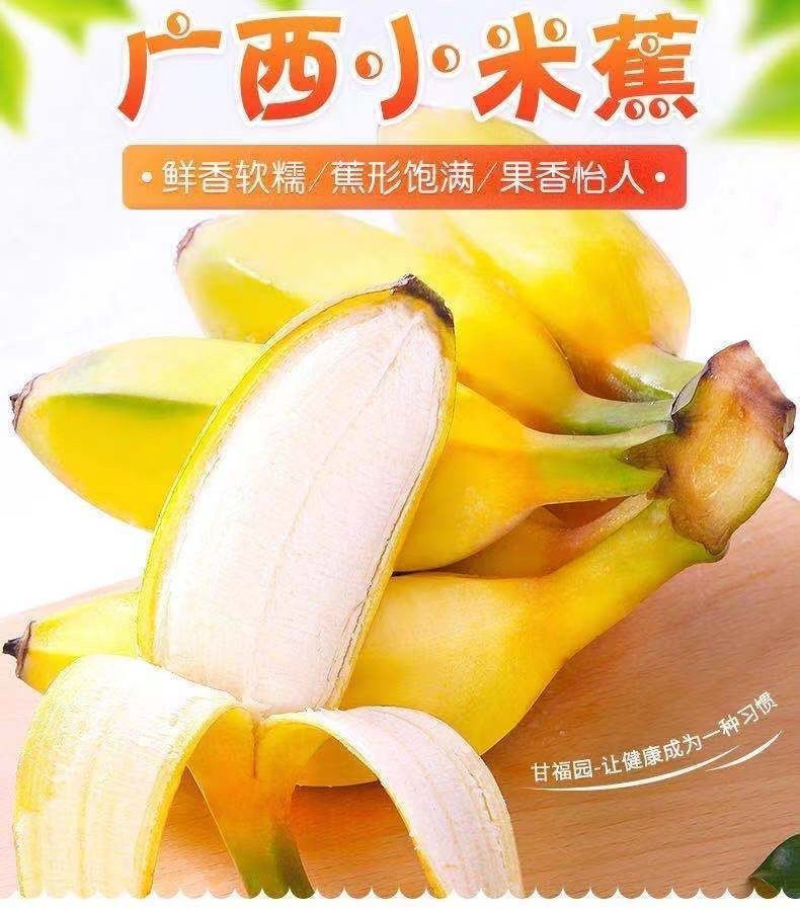 广西小米蕉一件代发产地直发一手货源对接各大电商平台