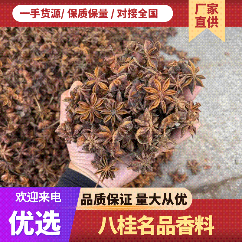 广西无硫八角产瓣子，源头厂家，品质保证，价格实惠。