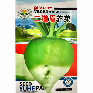 二道眉芥菜种子纤维少辣疙瘩菜籽辣味浓大田种植
