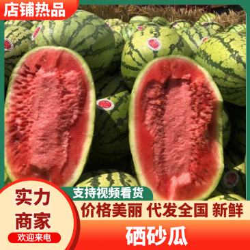 【实力】硒砂瓜宁夏西瓜一手货源包熟包甜量大优惠
