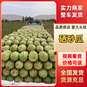 【实力】宁夏西瓜/硒砂瓜/石头瓜/金城系列全国代发保甜