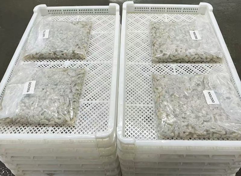 片冻虾仁新鲜原汁无泡发冻虾仁厂家冻品大量批发
