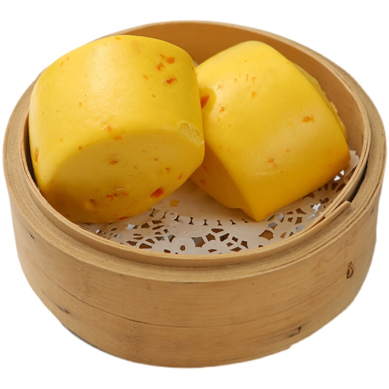 家用手工南瓜早餐大馒头加热速食半成品广式早餐南瓜馒头食品