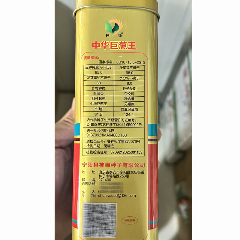 中华巨葱王大葱种子200g葱白长生长速度快出菜率高基地种