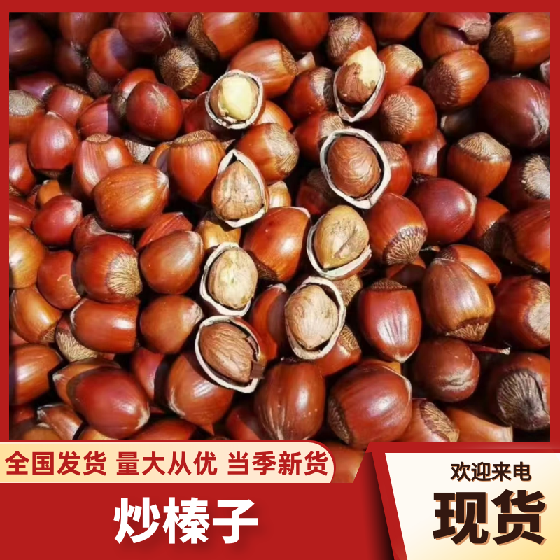 【炒榛子】辽宁产地大榛子可对接各大电商市场一件代发